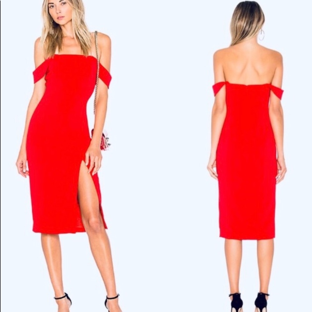 Godfrey beautiful off the shoulder dress, size 4